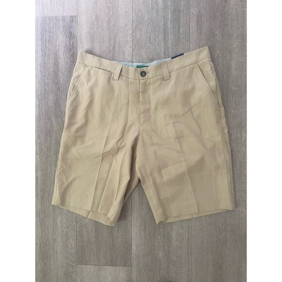 NWT Tommy Hilfiger Golf Tan‎ Bristol Bermuda Shorts Size 38 - Picture 1 of 5